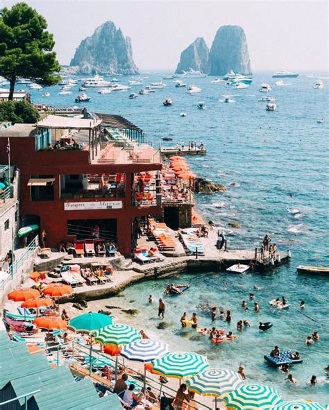 capri metropolitan city of naples italy